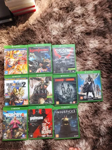 Lote de jogos Xbox one