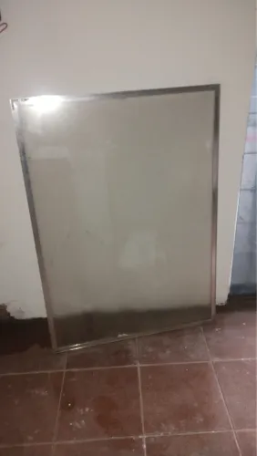 Quadro Moldura Alumínio Com Vidro Duplo 