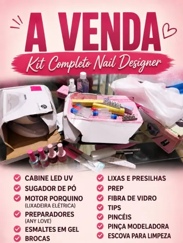 Kit nail designer