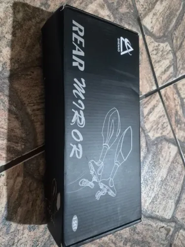 Retrovisor esportivo carbono com pisca