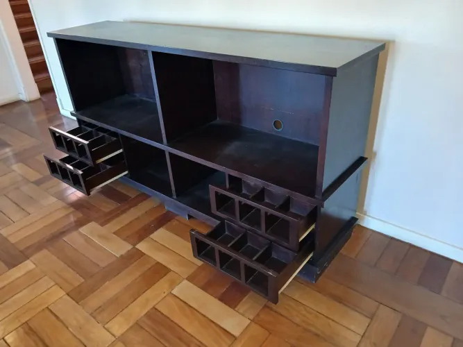 Rack som cds e vinis
