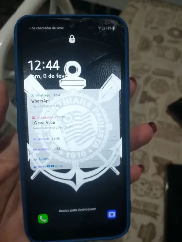 LG K40s apenas tela trincada 