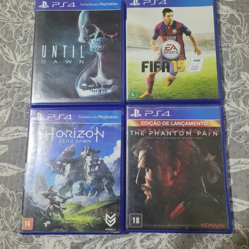 4 Jogos para ps4 cada um por:(posso vender até mais barato)