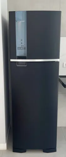 Geladeira/Refrigerador Brastemp Frost Free Duplex Black Inox 415L