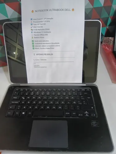 Not book ultra book Dell
