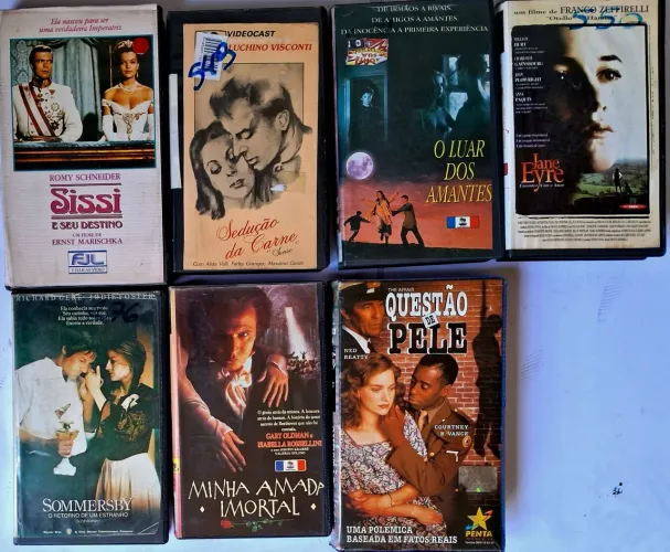 Fitas VHS de Romance ( Lote)