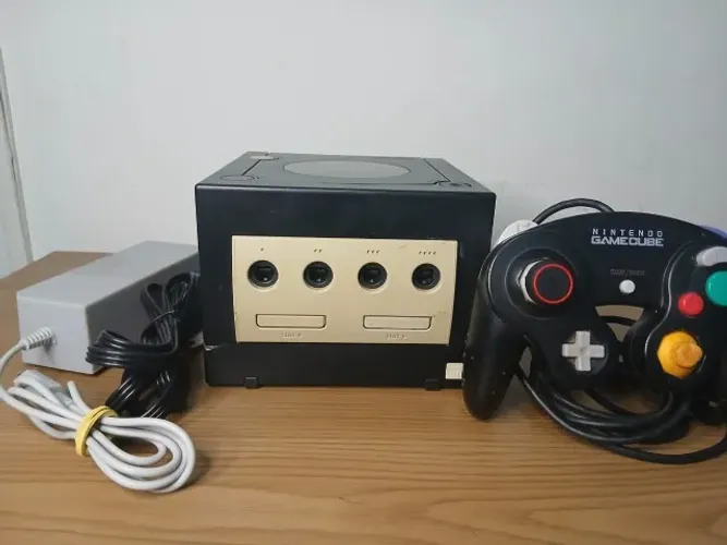 Nintendo GameCube Preto Cartão SD 32GB