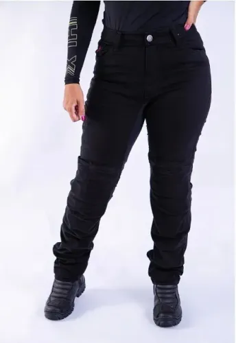 CALÇA HLX RACER COMFORT PRETA FEMININA TAMANHO 48