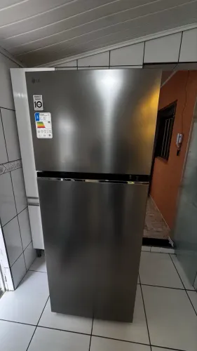 Geladeira LG smart inverter 461L 