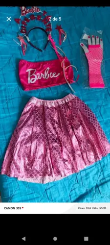 Look de carnaval Barbie 