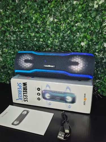 Caixa Wise Tiger Beat Boom - 25w de Potência, Bateria até 24h, Graves Fortes