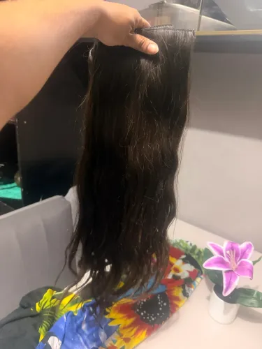 Vendo cabelo humano 55 cm usei 15 dia só