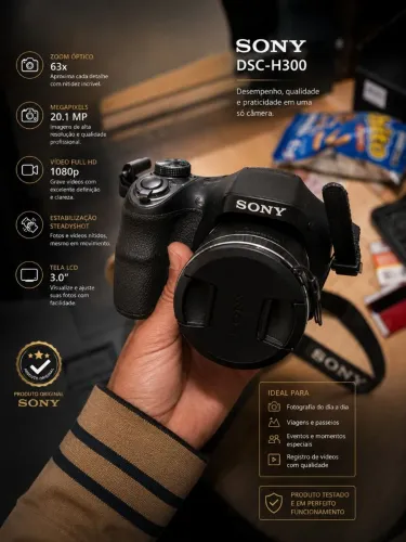 Câmera sony