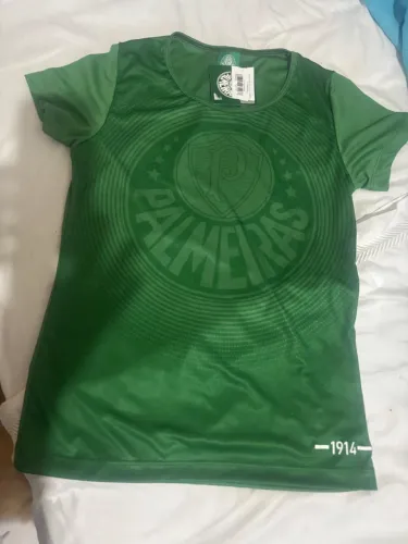 Camiseta baby look oficial Palmeiras
