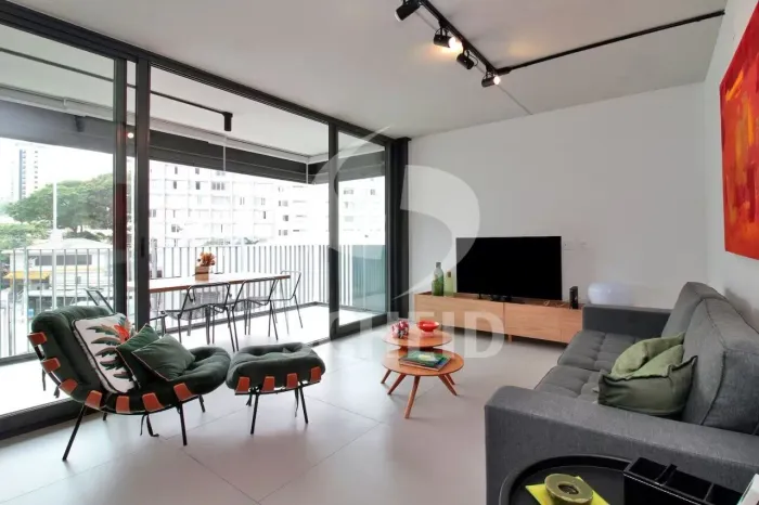 Apartamento Mobiliado para Locação no Paraíso - 79m², 2 Dormitórios (1 Suíte) e 1 Vaga