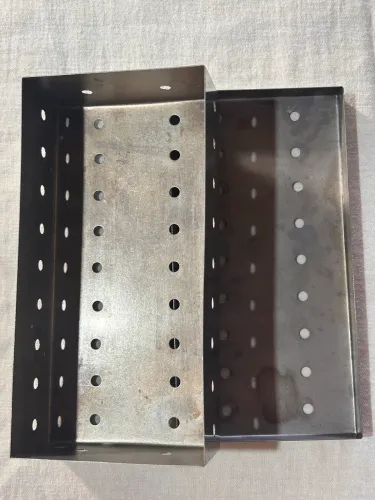 Estojo em inox 20x10x5