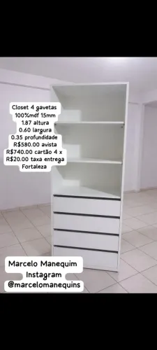 Closet 4 gavetas