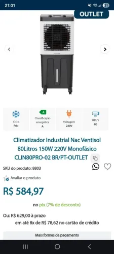 Climatizador