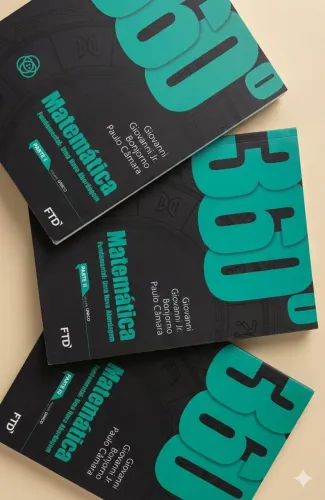 Coleção Matemática FTD 360° - 6 Livros (Estado de Usado Conservado)