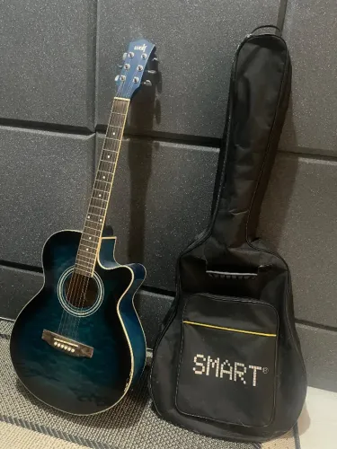 Violão Wolf de aço com capa