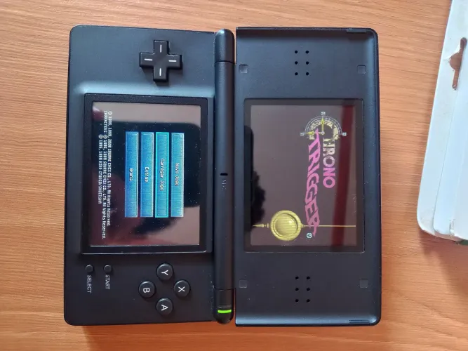 Nintendo ds lite preto
