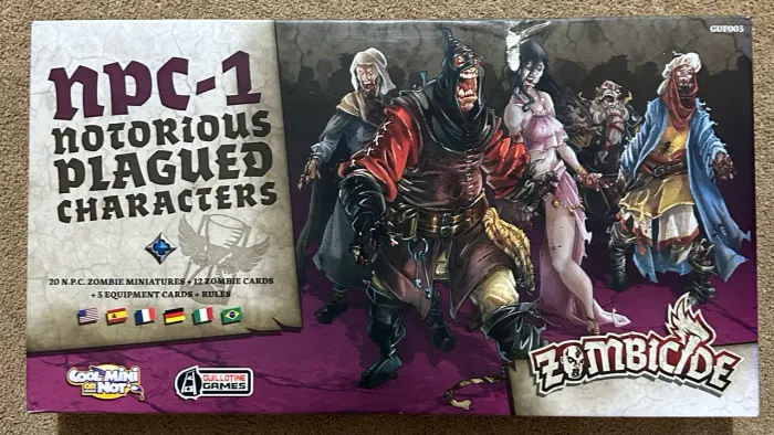 Npc-1 Zombicide Black Plague em português 