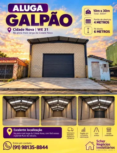 Ponto Comercial com Galpão Cidade Nova 5
