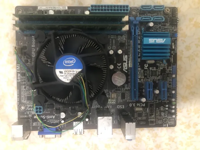 Kit i5 3470 2x4GB Ram placa mãe Asus