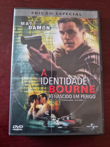 DVD A Identidade Bourne - Matt Damon (Original / Impecável)