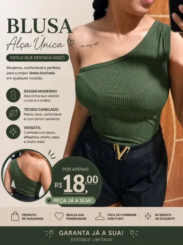Alça única 
