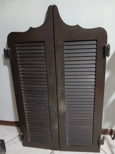 Porta vaivém saloons porta bang bang madeira