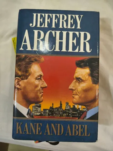 Livro Jeffrey Archer Kane & Abel em inglês