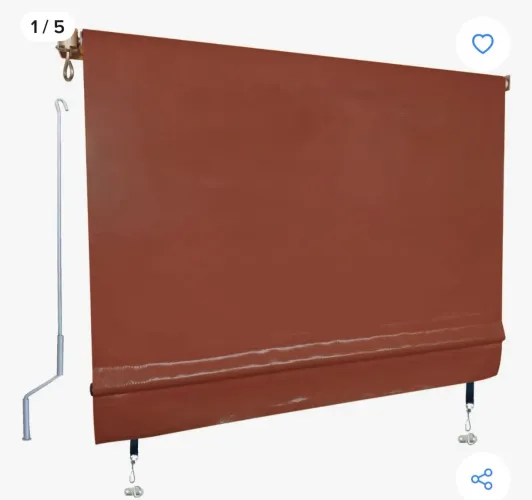 Toldo Cortina Retrátil 2,50m x 2,60m | Alta Resistência