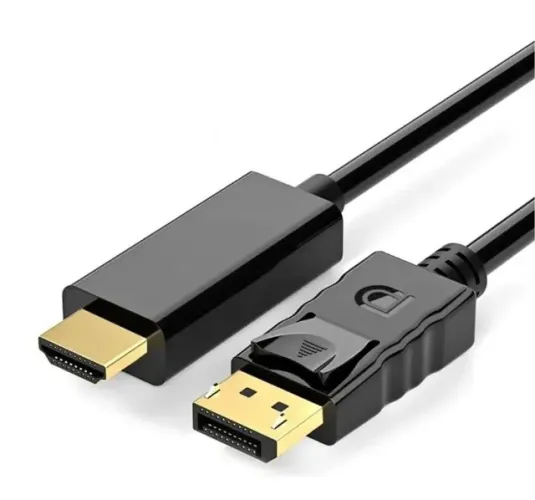 Cabo DisplayPort para HDMI - Full HD - 4k - (Comprimento 1,8M)