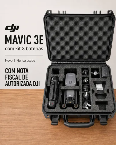 Drone DJI MAVIC 3E NOVO - ORIGINAL - NOTA FISCAL Autorizada DJI