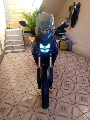 Vendo Moto Honda CB500X Azul
