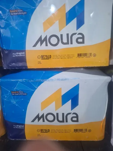 Vendo bateria moura 75 ah