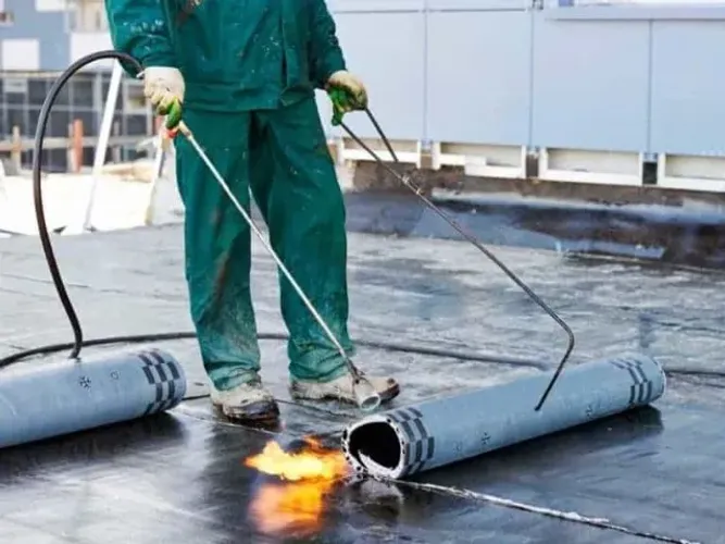 Mão de obra e material para impermeabilização de laje