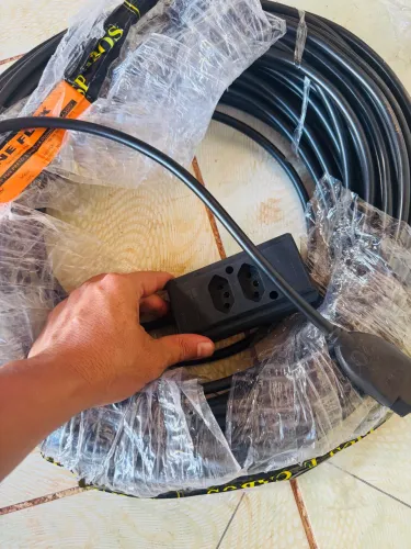 Extensão eletrônica 30 metros zerada nunca usada