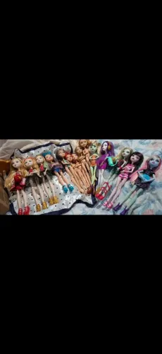Vendo lote de monster High e Ever After High