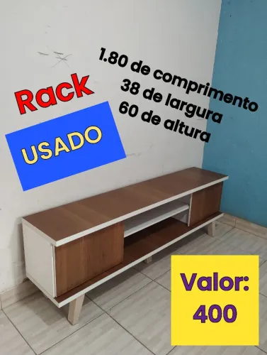 Rack GRANDE 1.80 m USADO bem conservado 