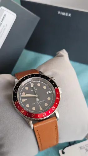 Relógio Timex The Waterbury GMT - Novo na Caixa