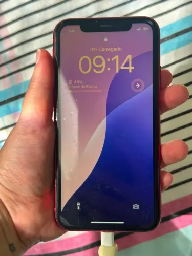 Iphone 11 128GB saúde da bateria 73%