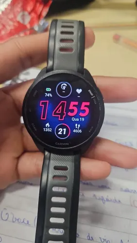 Garmin Forerunner 165 - Muito bom estado