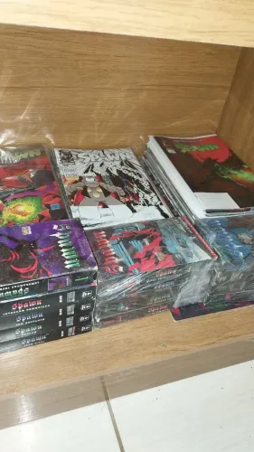 LOTE DE 249 GIBIS DE SPAWN - COLEÇÕES COMPLETAS E RARIDADES