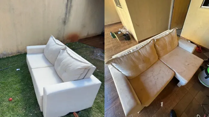 Limpeza de estofado, colchão, banco de carro
