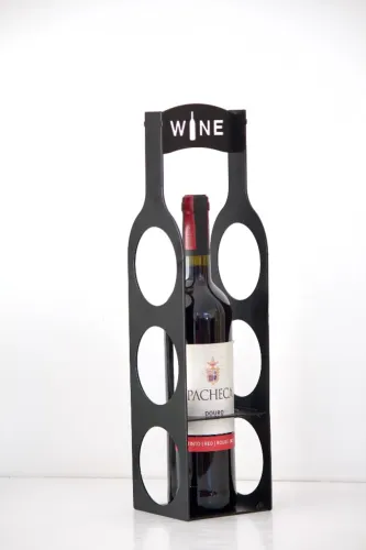 Porta garrafa de vinho