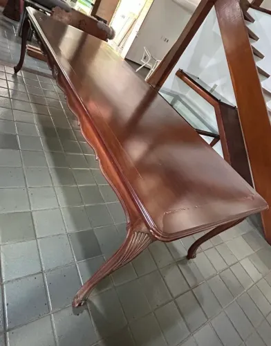 Mesa de jantar IMI 300x110para 10 pessoas com 10 cadeiras 