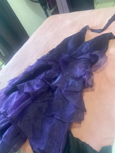 Vestido formatura letras
