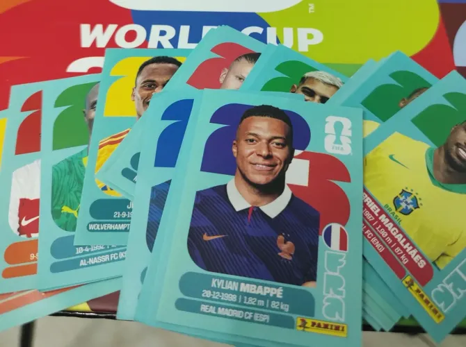 Figurinhas Copa do Mundo 2026.